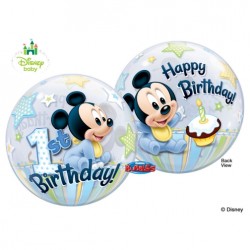 Bubble Mickey 1º aniversário