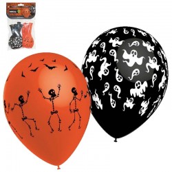 8 balões 95cm halloween