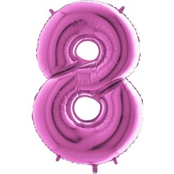 Balão Rosa N 8 Grabo