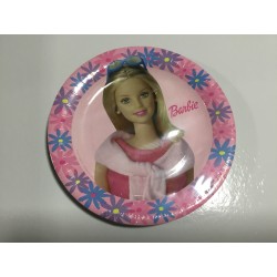 10 Pratos Barbie Thing 18cm