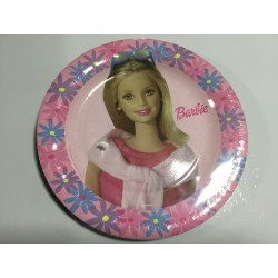10 Pratos Barbie Thing 23cm
