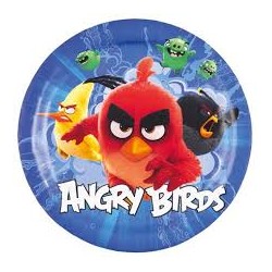 Pratos Angry Birds 22,9 cm...
