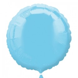 Balão Foil Azul Circulo