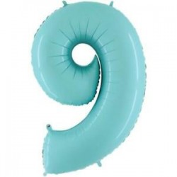 Balão Foil Grab Nº 9 Azul...