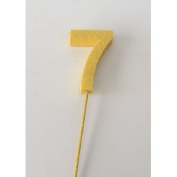 Número 7 esferovite amarelo...