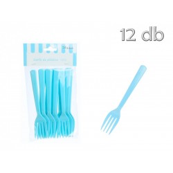 12 garfos azul claro