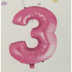 Balão Foil Nº 3 32