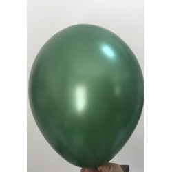Balão metalizado verde...