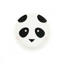 Pratos 17 cm Mini  panda