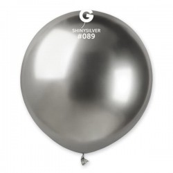 Balão 19' Shiny Prateado