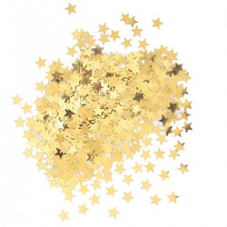 Gold Star Confetti
