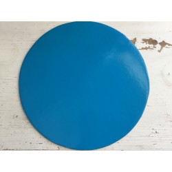 Prato redondo 30 cm azul
