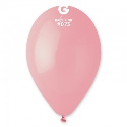 Balão Côr rosa bebe Matte 45cm