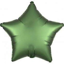 Balo foil estrela verde...