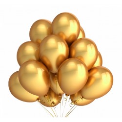 Balões Metalizados Ouro 11'
