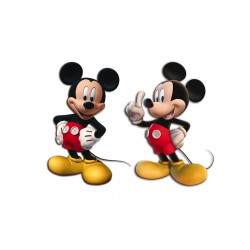 2 Figuras Papel  Mickey  30 cm