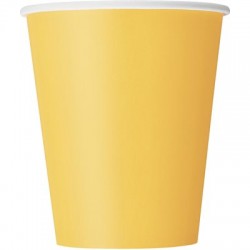 8 9Oz. Cups - Sunflower Yellow