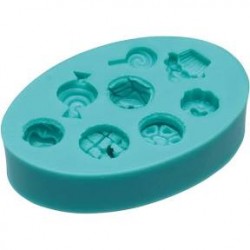 Molde Silicone 3D Doces KC